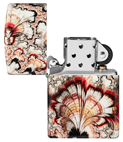 Zippo Sturmfeuerzeug - Mushroom, 540°, Color Image - Nachfüllbar - Wiederverwendbar - Windfestes Design - Geschenkbox - Made in USA