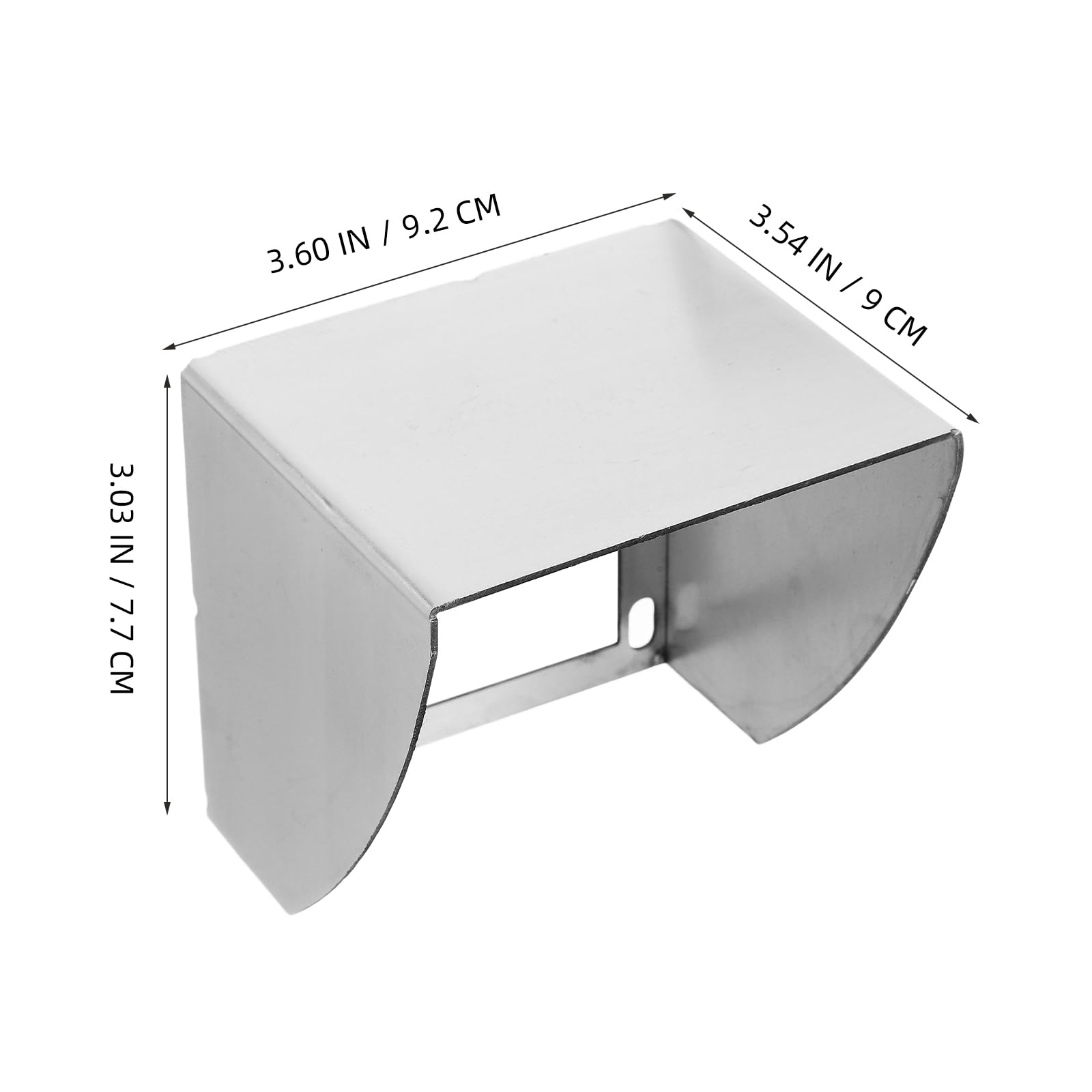 Copertura Impermeabile Per Presa Esteriore - Antipioggia In Acciaio Inox - Foto 14