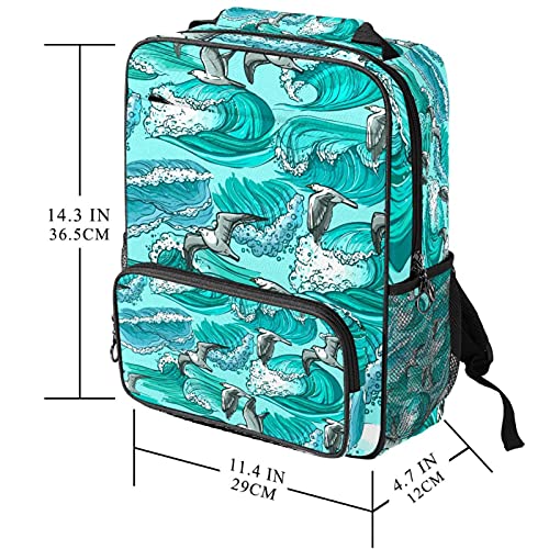 Sac à dos ordinateur portable décontracté et léger avec compartiment renforcé - 5