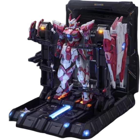 千秋賞 1/100 星海跡源 揺光破軍 プラモデル　豪華版　格納庫 発光ユニット Amazon | 1/100スケール ALKAID-PINK-Ⅱ揺光破軍塗装済メカ 機甲 可動