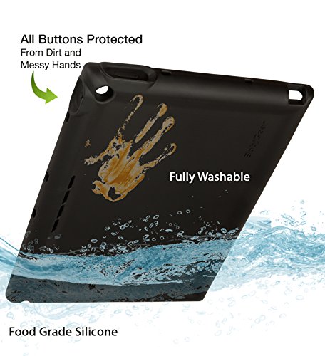 Bobj Rugged Case For Google Pixel C 10-Inch Tablet - Bobjgear Custom Fit - Patented Venting - Sound Amplification - Bobjbounces Kid Friendly (Bold Black) #TOP6