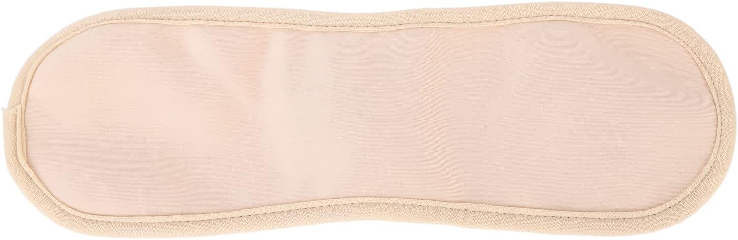 soobu Castor Oil Neck Pack Compress Pad, Reusable Highly Absorbent Castor Oil Pack Wrap Castor Oil Thyroid Neck Wrap with Elastic Strap for Neck Nodules Thyroid Nodules Goiter