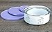 Corelle Coordinates by Reston Lloyd 6-Piece Enamel on Steel Bowl/Storage Set, Shadow Iris,White