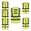 5 Pcs Neon Yellow