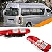 Locvana Rear Brake Lamp Signal Light with Halogen Bulb for Hiace 2008-2013 55W Car Tail Light 12V (Left)
