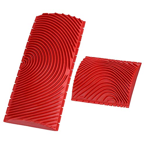 LHKJ Herramienta de Pintura, Cepillo de Rodillo de Pintura de Grano de Madera de Imitación Pintura Efectos DIY Decoracion de La Pared herramientas