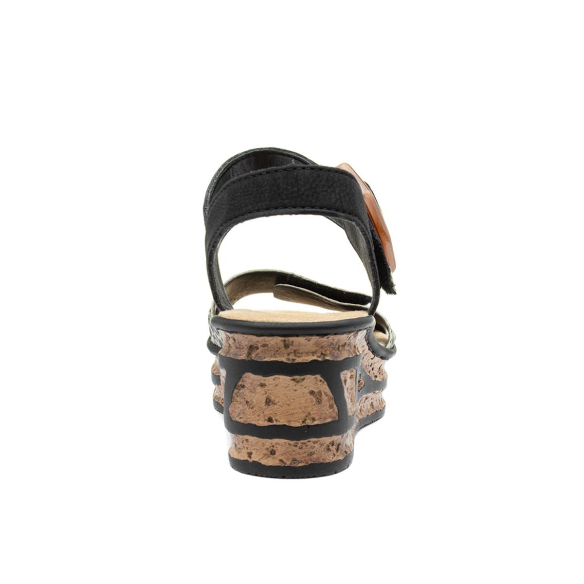 Rieker Geschenk Damen Keilabsatz Sandalen – Bild 6