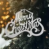 JUJUGEN 【新スタイル人気】 【6個セット】 クリスマスツリー飾り | パーティー用品 - ホリデーツリートッパー 屋内装飾 - 屋内壁・ドア・窓・枝・屋外・寝室・パーティー・庭用 (20.5*11cm)