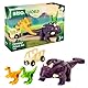 BRIO World 36082 Dinosaurier Ankylosaurus | Zug & Dinosaurier-Spielset für Kinder ab 3 Jahren