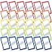 Dandat 30 Pcs Unbreakable Shatter Proof Mirror for Kids 6 x 4 Inches Small Pastel Unbroken Lock Mirrors Bulk for School DIY Crafts Nursery Montessori Daycare Classroom Speech Therapy (Warm Color)