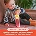 Glo Pals x Daniel Tiger's Neighborhood Water-Activated Bath Toy with 4 Reusable Light-Up Cubes for Sensory Play (Cubes Only)