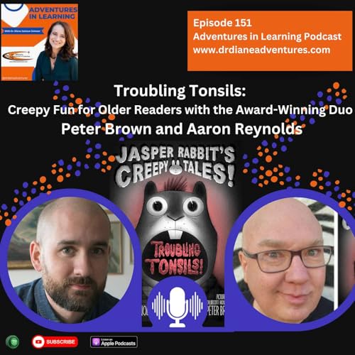 Page de couverture de Troubling Tonsils: Creepy Fun for Older Readers with the Award-Winning Duo Peter Brown and Aaron Reynolds