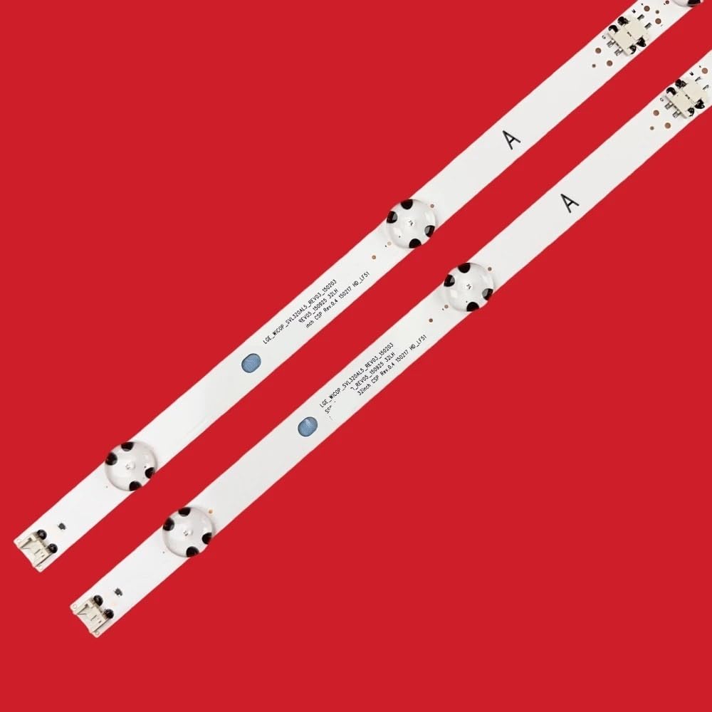 Tira Luminosa Tv Tira de retroiluminación LED 590 mm para LH510B 32LF510B 32LH590U 32LH519U 32LH51HD 32LH516A SVL320AL5 32LH51 32LF510U y 32LH570B