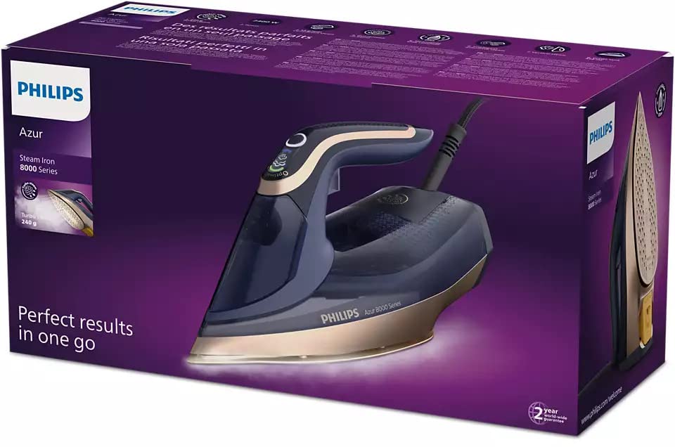 Philips Azur 8000 Series Steam Iron With Intelligent Bestappliances