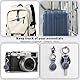Bestray GPS Tracker Android, Air Smart Tag Compatible with Google Find My (Android Only), Schlüsselfinder for Keys, Luggage,Suitcase, Wallet, IP66 Waterproof, Black