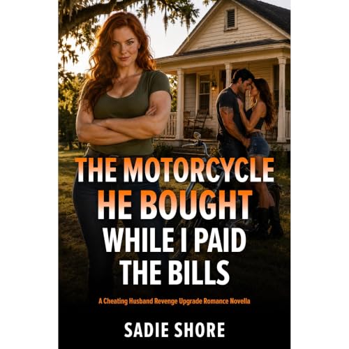 The Motorcycle He Bought While I Paid the Bills Audiolibro Por Sadie Shore arte de portada