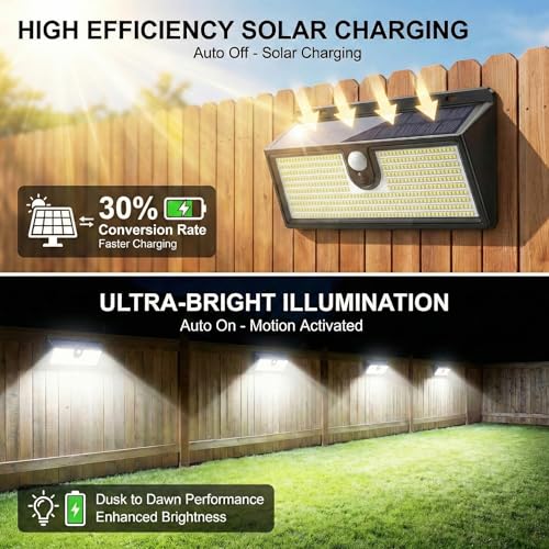 Motion Sensor Security Lights Wireless