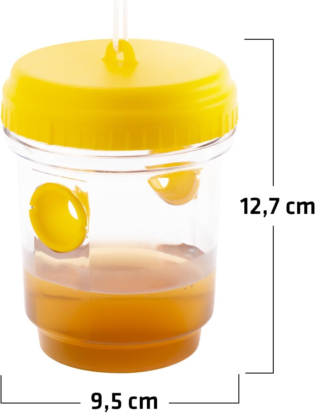 Gardigo Trap - Trampa para atrapar Moscas (2 Piezas, no es tóxico), Color Amarillo Repeler plaguicidas