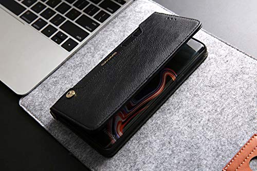 Image of ClickCase for Realme Narzo 20 pro Flipper Series Leather Wallet Flip Case Kick Stand with Magnetic Closure Flip Cover for Realme Narzo 20 pro (Black)