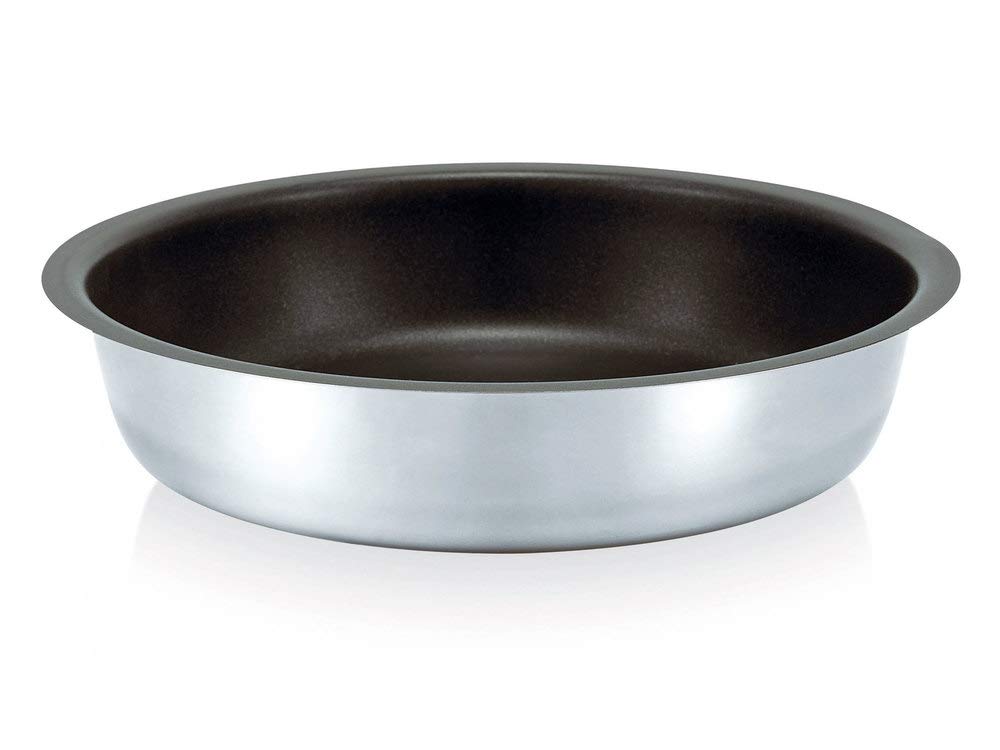 Beka Moule à Tarte Tatin Inox 18/10 - 28 cm - Antiadhésif - Tus Feux Dont Induction & Four - Quiches & Gateaux
