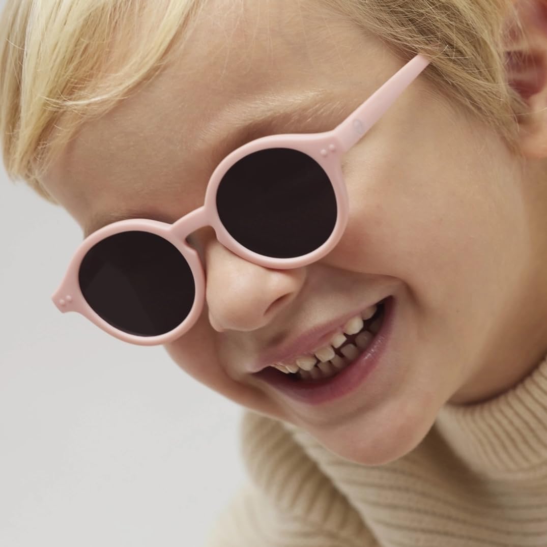 Izipizi / Lunettes De Soleil Nouveau-Né / Modèle Baby / Catégorie 3 / 100% UV / Polarisées (Rose / Pastel Pink)