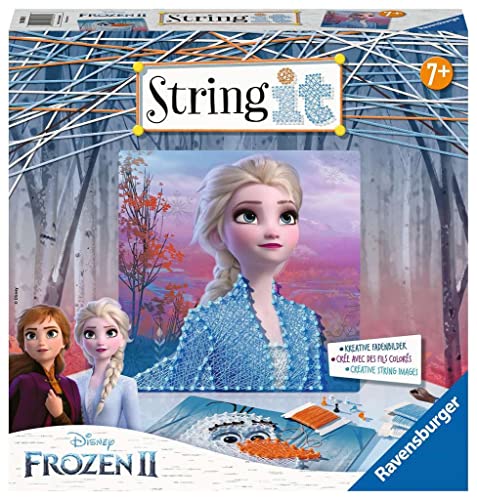 String It Disney La Reine des Neiges 2 - Kit String Art Ravensburger 18076 activité manuelle enfant