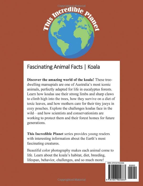 Koala: Fascinating Animal Facts for Kids (This Incredible Planet) - Image 2