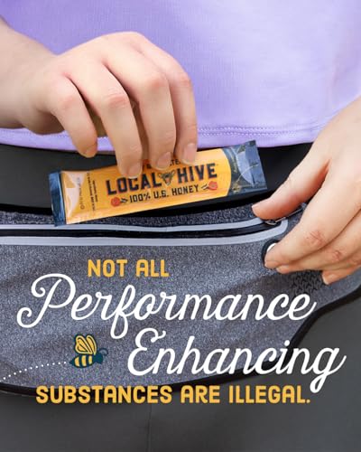 Image of Local Hive Honey Packets, Raw & Unfiltered, 100% US Honey, 10 Pack | Single-serve raw US honey packets for running, travel, tea, coffee & lunchboxes, no mess natural sweetener