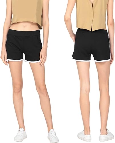 Miniatura 7 de Beauty_yoyo - Pantalones cortos para correr para niñas 3 unidades