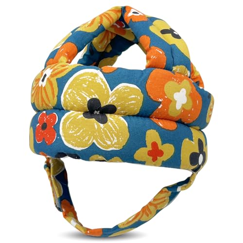 REFLYAWAY Baby Head Protector Baby Helmet for Crawling Walking, No Bumps Safety Head Adjustable Protective Cap for Walking, Playing (Style 1)