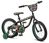 Nickelodeon Teenage Mutant Ninja Turtles R0624SC Boy's Bicycle, Black, 16