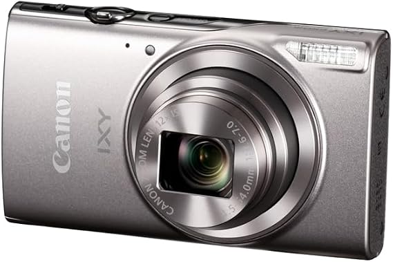 Canon Compact Digital Camera IXY650m Silver, 12x Optical Zoom/Wi-Fi Compatible, IXY650mSL