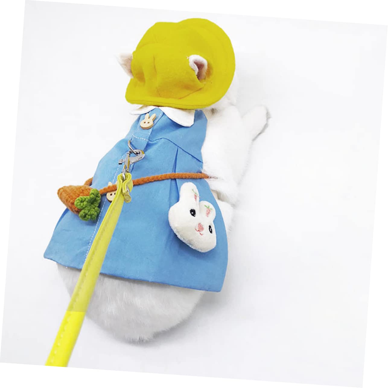 YARNOW 3 Set Guinzaglio Di Coniglio Costumi Da Furetto Vestiti Da Coniglietto Accessori Per Criceti Accessori Per Animali Domestici Cucciolo Cotone Capi Di Abbigliamento Coniglio