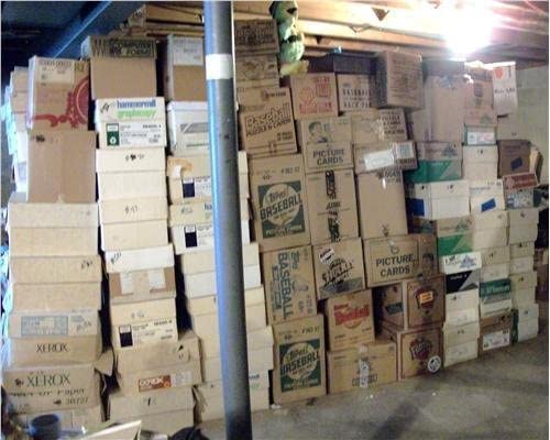 Baseball Card Estate, Huge Card Store Dealer Inventory Sale