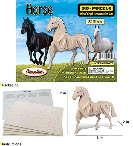 3D Puzzles - Horse #TOP1