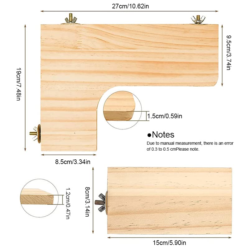 Amazon.co.jp: ペット用品 木製コーナーステージ L字型 5個セット