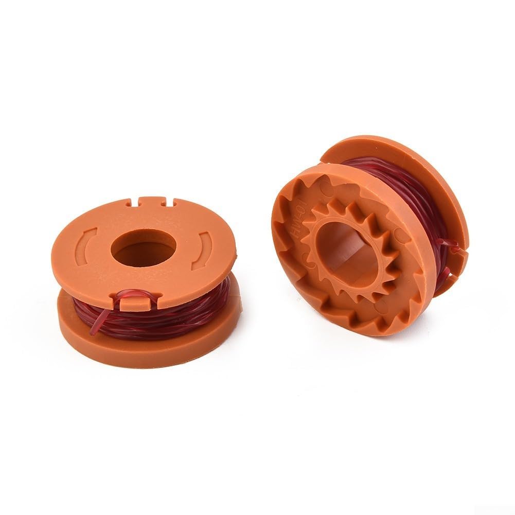 Bobine de Rechange pour Fil de débroussailleuse, Ensemble de bobines de Fil de Coupe for modèles 18 V, Alimentation Automatique, Lot de 3