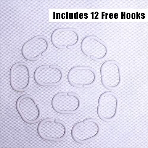 4 Pcs Marble Texture Shower Curtain Set With Non-Slip Rugs, Toilet Lid Cover And Bath Mat Natural Marble Abstract Shower Curtain Bathroom Decor With Hooks-White Pink Grey #TOP7