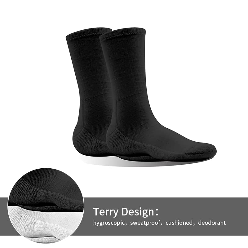 Compression Socks Men＆Women Running Socks Athletic Socks with Silver-Ion Deodorant Work Socks(12 Pairs Size 4.5-13)4