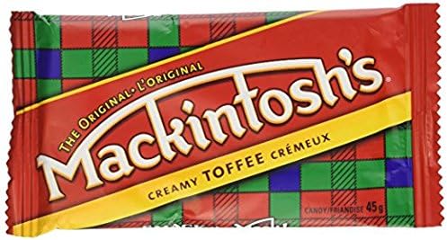 Lot of 6 Mackintosh Toffee Candies 45 gram Each from Canada by Nestle - 1