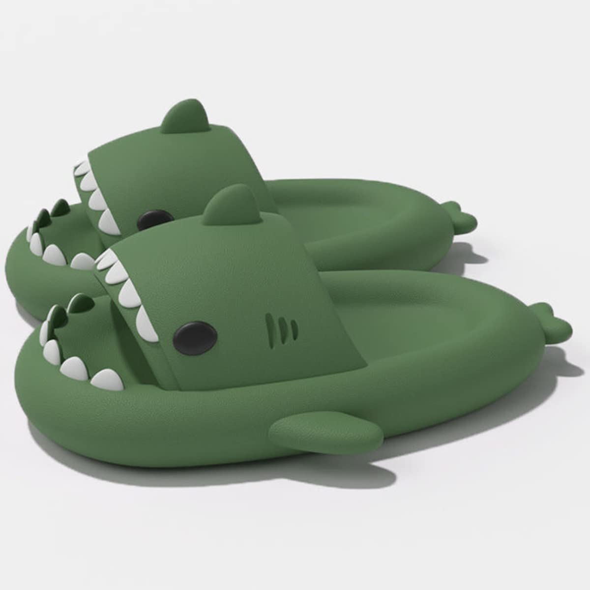 Ciabatte Squalo Bambini Shark Slides Nuvola Sandali Ragazzi Cuscino Slippers Ragazze Casa Pantofole Spiaggia Piscina Doccia A Punta Aperta Estate Infradito