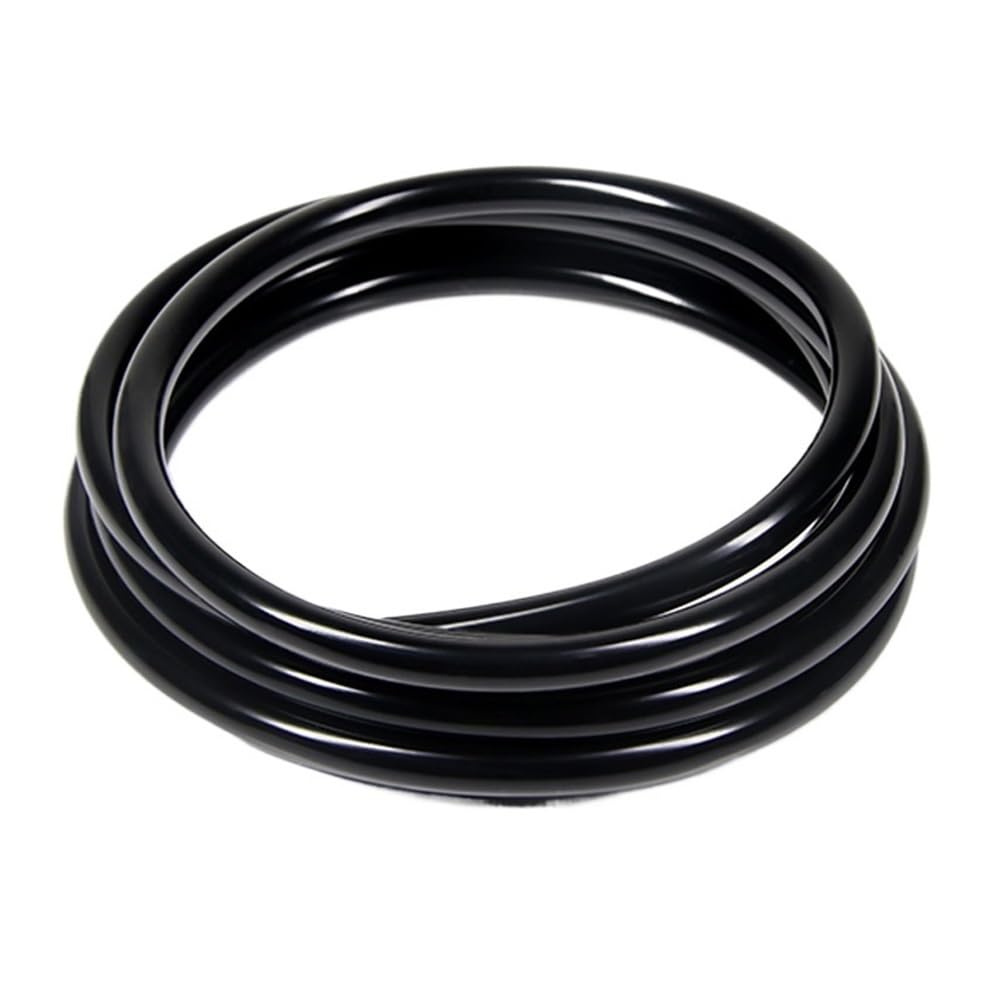 Flexible Rubber Hose Black Flexible Aquarium Air Irrigation Pipes, 1/3/5/10Meters Silicone Tube Rubber Hose, Water Connector Garden Hoses 1pc(10 Meters*7MM*9MM)