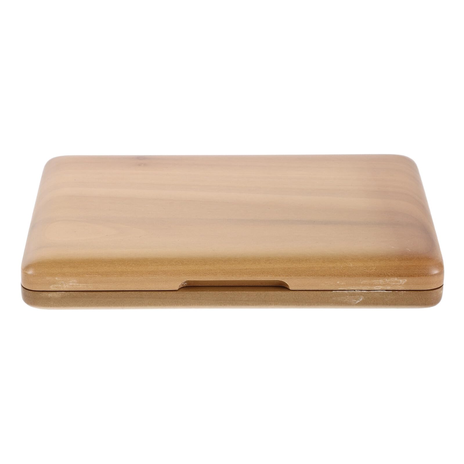 iplusmile Custodia Rigida per Ance di Fagotto in Legno di Noce Porta Ance per Fagotto Compatto con 6 Scomparti Organizer Antiurto per Musicisti e Studenti Protezione e Regolazione