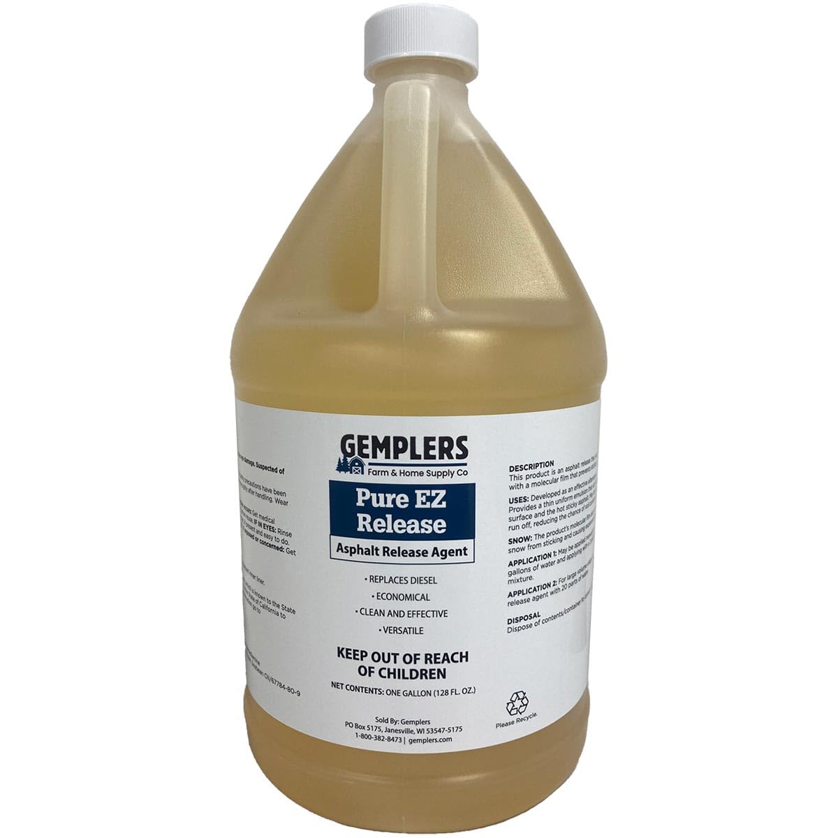 Gempler's Pure Ez Asphalt Release Agent, 1 gal