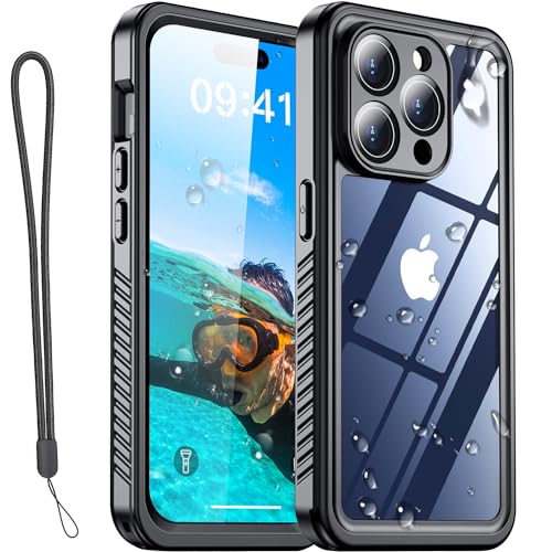 AICase Waterproof Case for iPhone 15 Pro Max(6.7) Snowproof Dustproof and Shockproof IP68 Certified Full Body Protection Fully Sealed Underwater Cover for iPhone 15 Pro Max 6.7_3