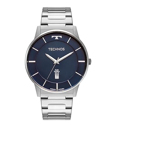 Relógio Technos Masculino Slim Prata - GM10YQ/1A