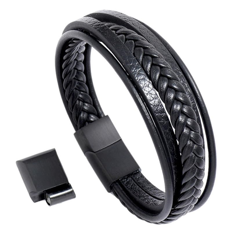 Image of Salty Alpha Anti Tarnish Bracelet for Men | Hand Bands for Boys | Wrist Bracelets for Man | Fashion Jewellery Accessories | Stylish Minimal Jewelry | Gift for Marriage, Birthday, Anniversary