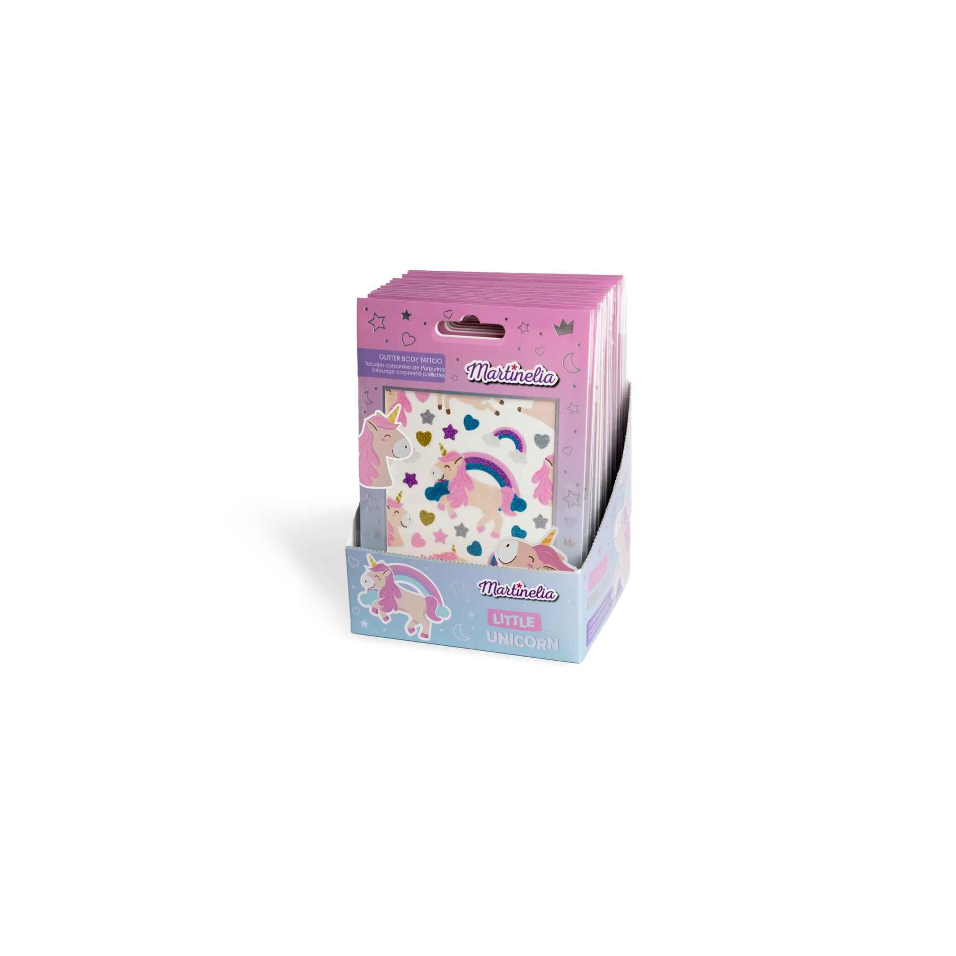 Martinelia Unicorn Glitter Tattoo