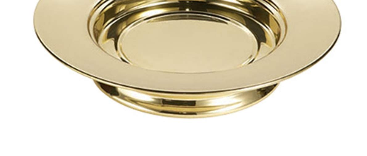 Solid Brass Stacking Bread Plate