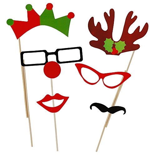 Lictin 67 PCS Nuovo Anno Photo Booth Puntelli